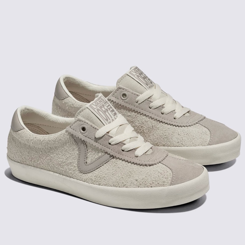 Vans Suede Sport Low Shoes, NWOT, Atmosphere Grey, Women’s Size 10 (41.0)